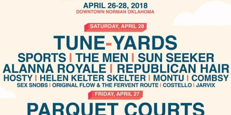 Norman Music Festival is coming up in late April