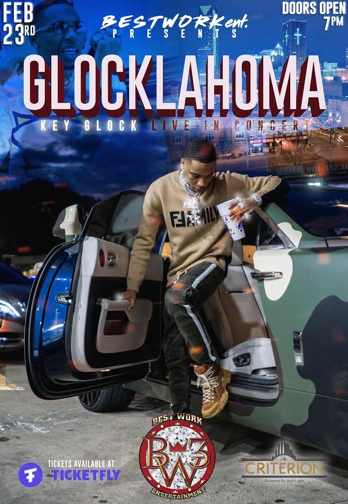 Glocklahoma: Key Glock Live at The Criterion
